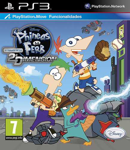 Disney Phineas and Ferb The Movie Across The 2nd Dimension