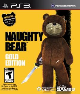 Naughty Bear Gold Edition PSN