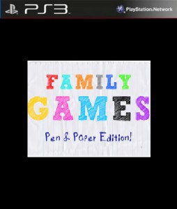 Family Games Pen and Paper Edition PSN